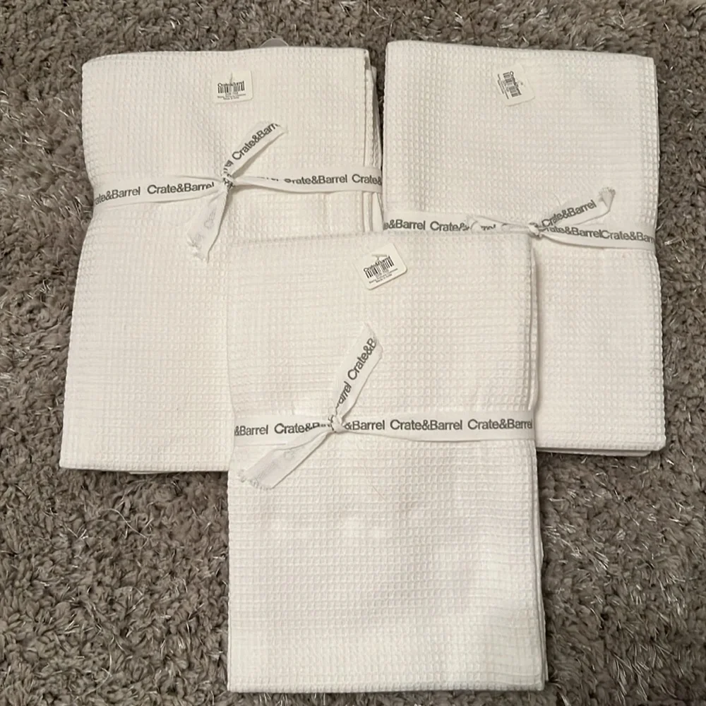 Crate&Barrel Bunny Bottoms Dish towels - 1 set left